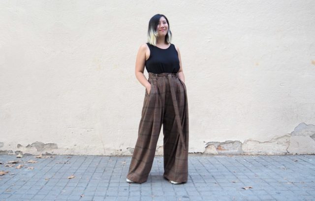 Sauling Wong Trousers Checks 2 - LR3