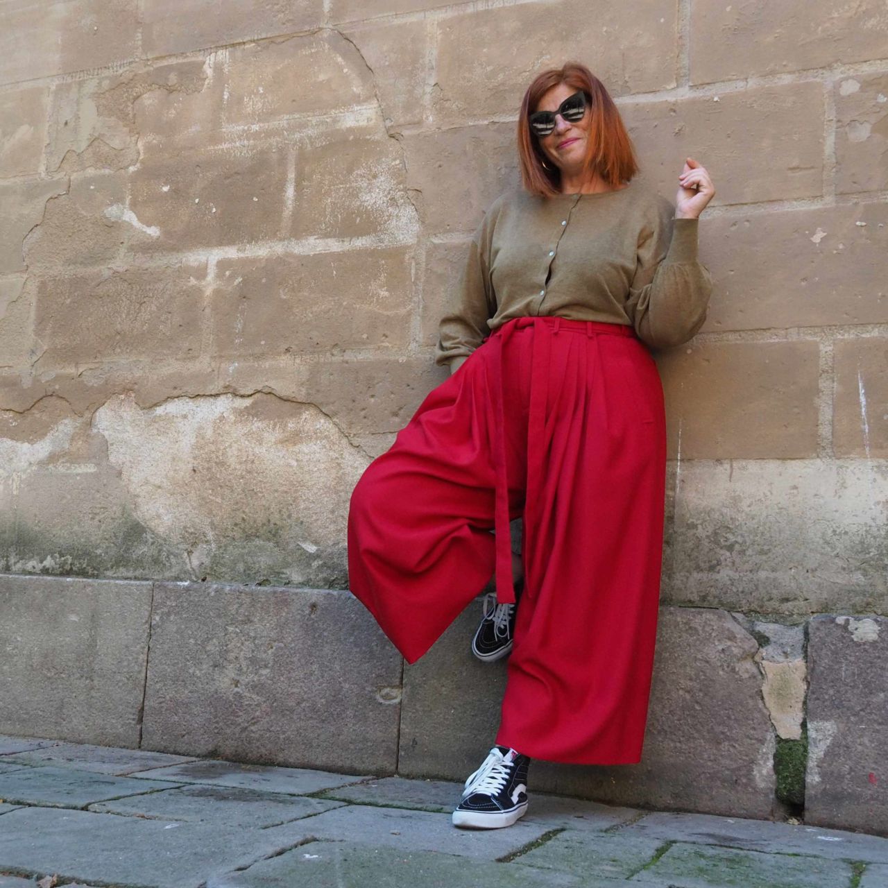 Women's Red Trousers | Dark Red & Maroon Trousers | boohoo UK