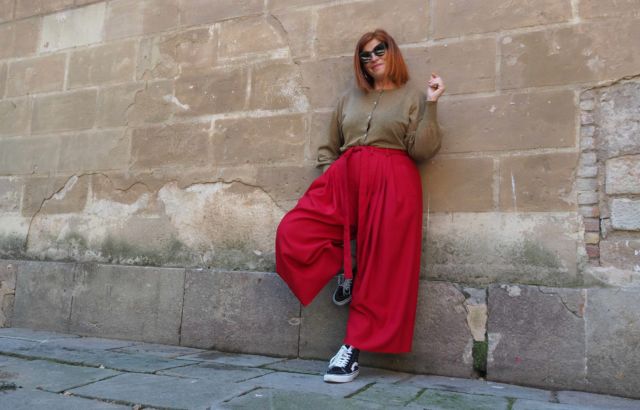 Deep Red Trousers - LR3