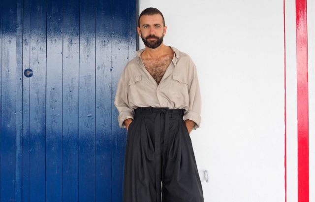 Pedro Campello trousers black - LR3