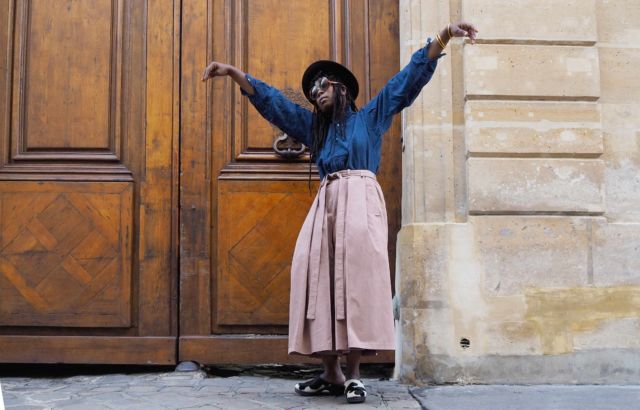 Sira Niamé Hakama Dusty Pink - LR3