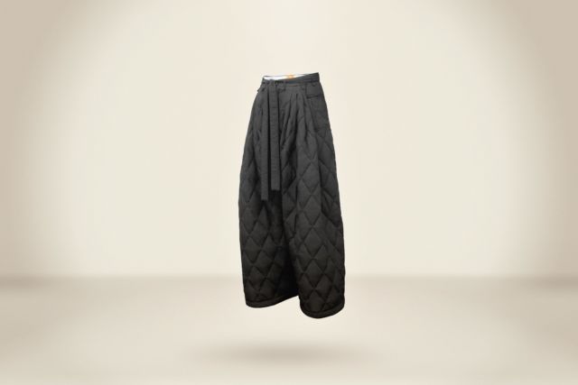 Black Padding Trousers - LR3