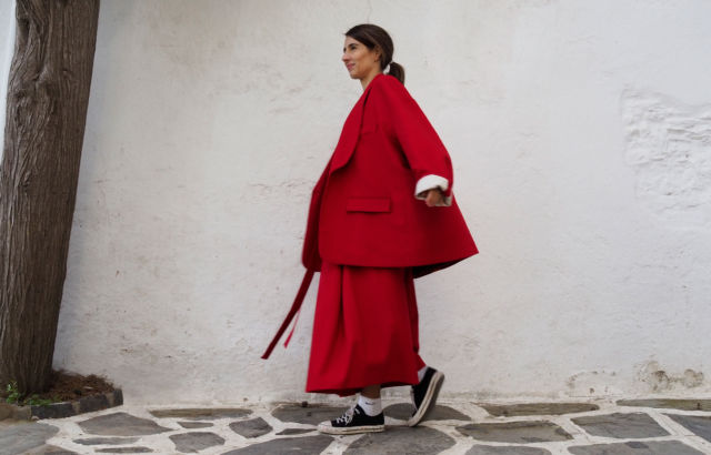 Diana Corrales Blazer Deep Red - LR3