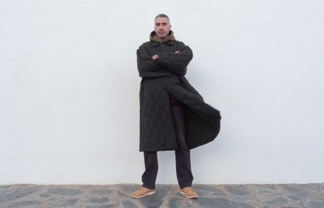 Jordi Obiols Coat Black Padding - LR3