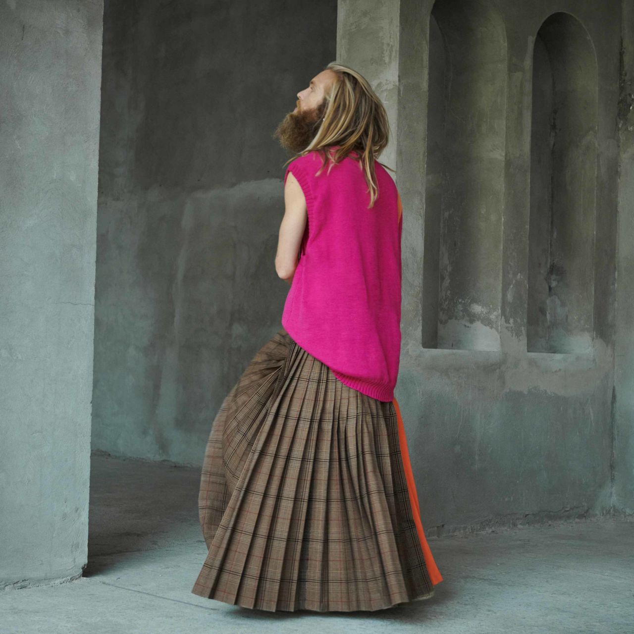 [REST & RECREATION] スカート RR ARROW POINT SKIRT (2color) ☆韓国人気☆Rest & Recreation☆RR ARROW POINT SKIRT (Rest