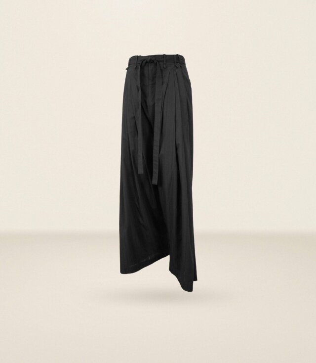 Textured Black Trousers - LR3