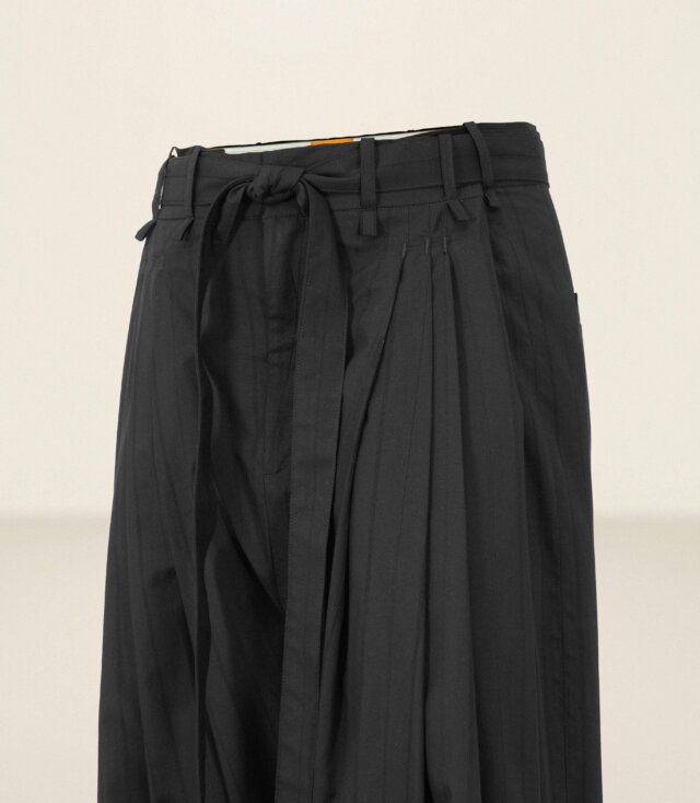 Textured Black Trousers - LR3